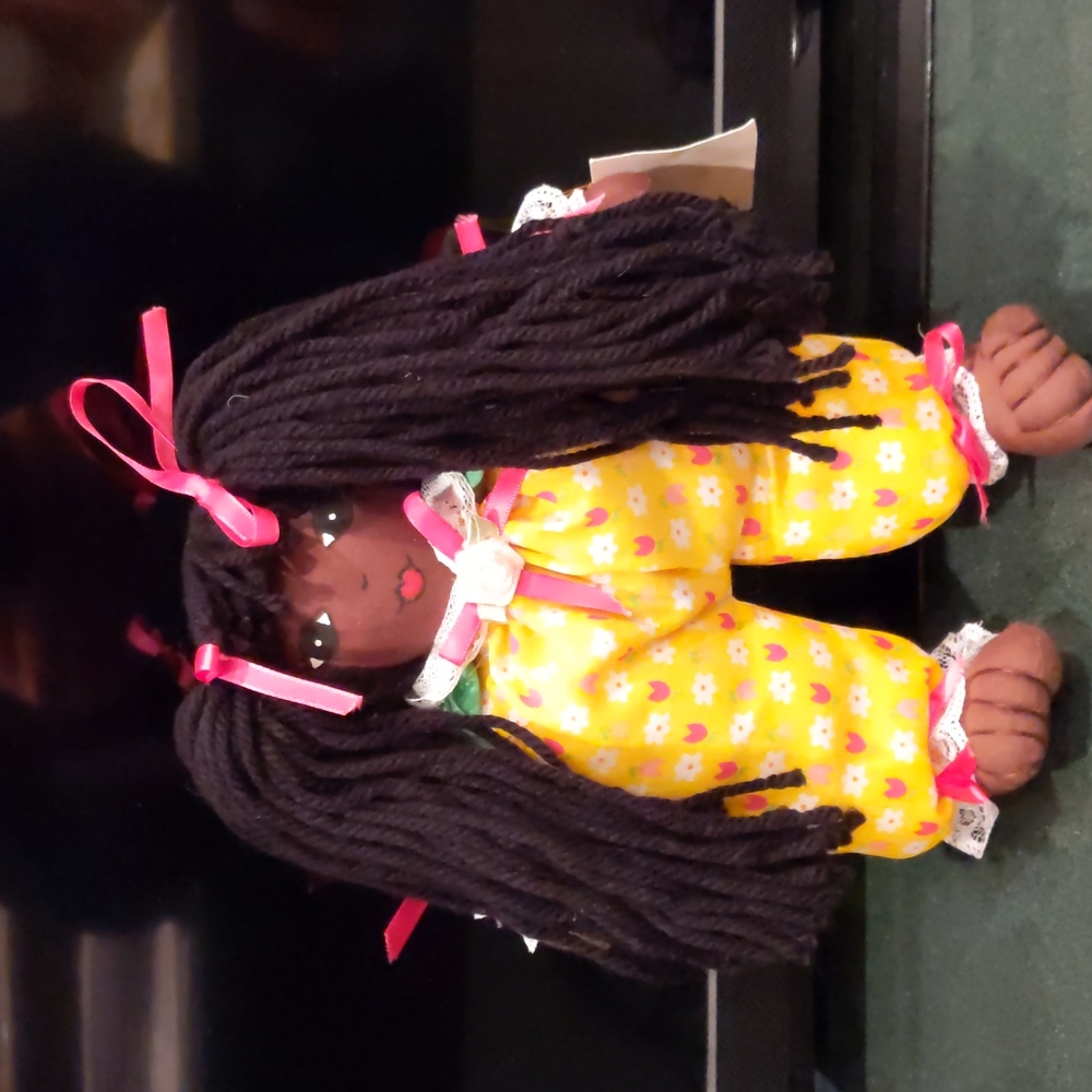 New, handmade Lulu doll from St. Maarten.